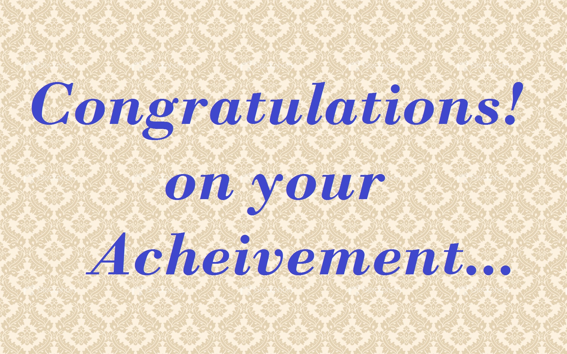 congratulations on your achievement image