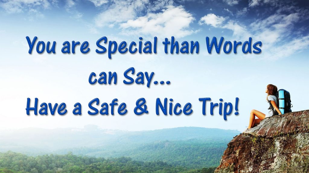 Have a nice trip quotes image