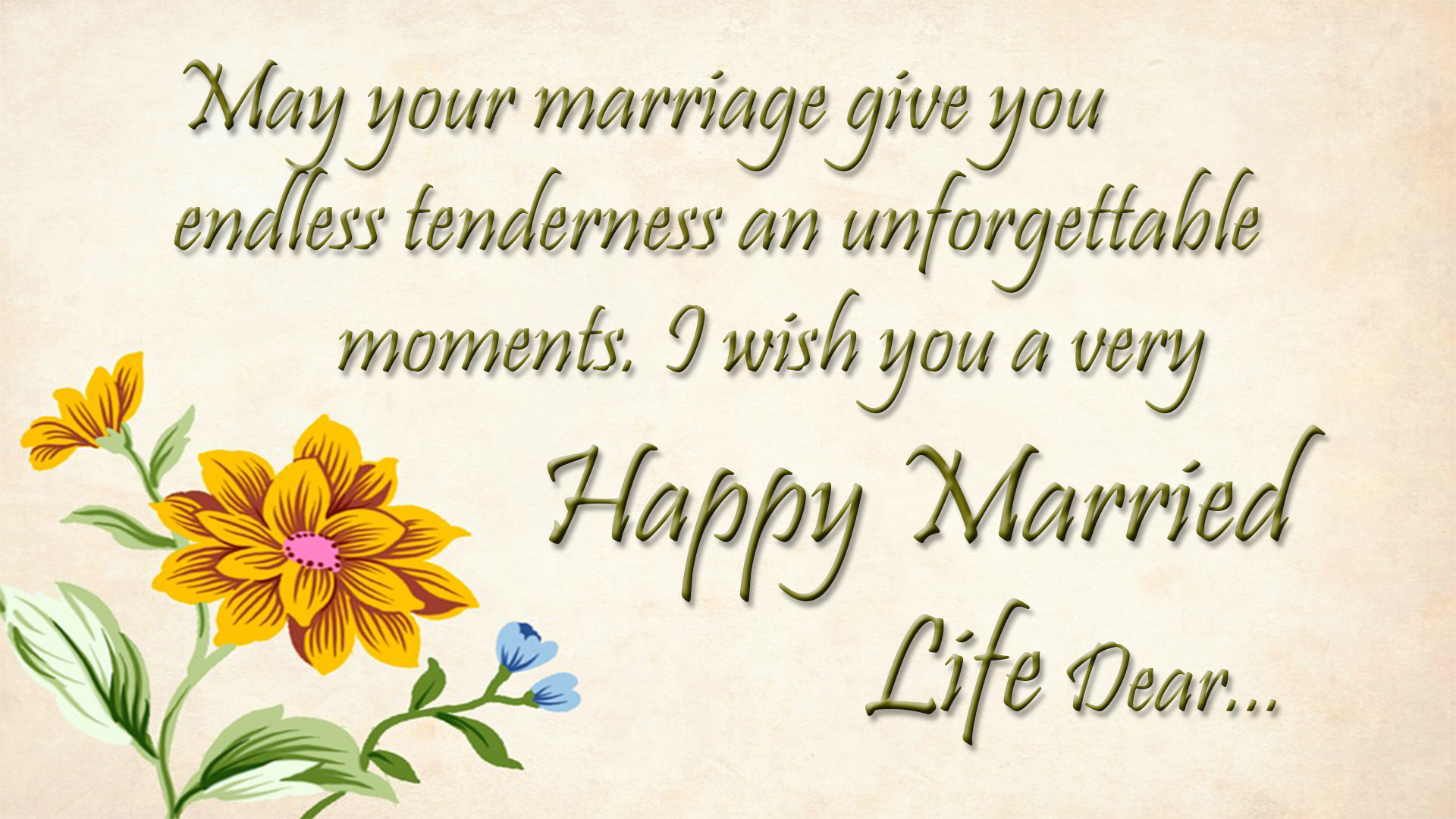 Happy marriage wishes 2018