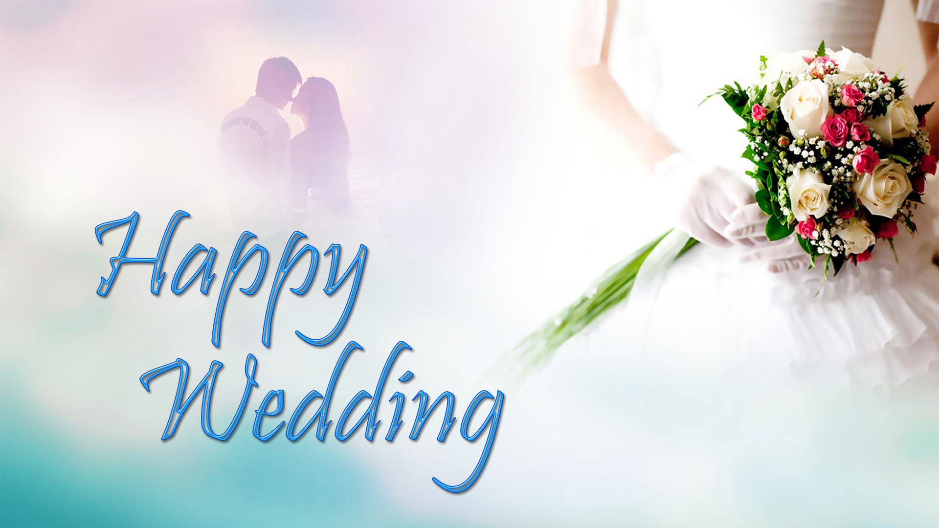 happy wedding hd picture