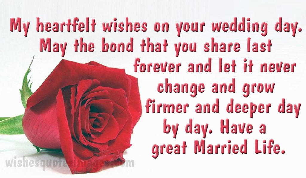 married life wishes image