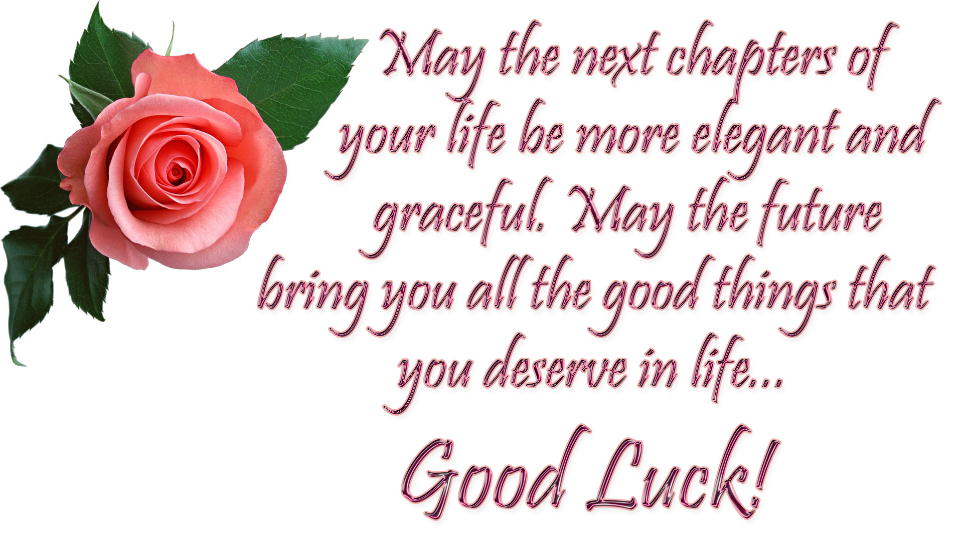 best of luck quotes image