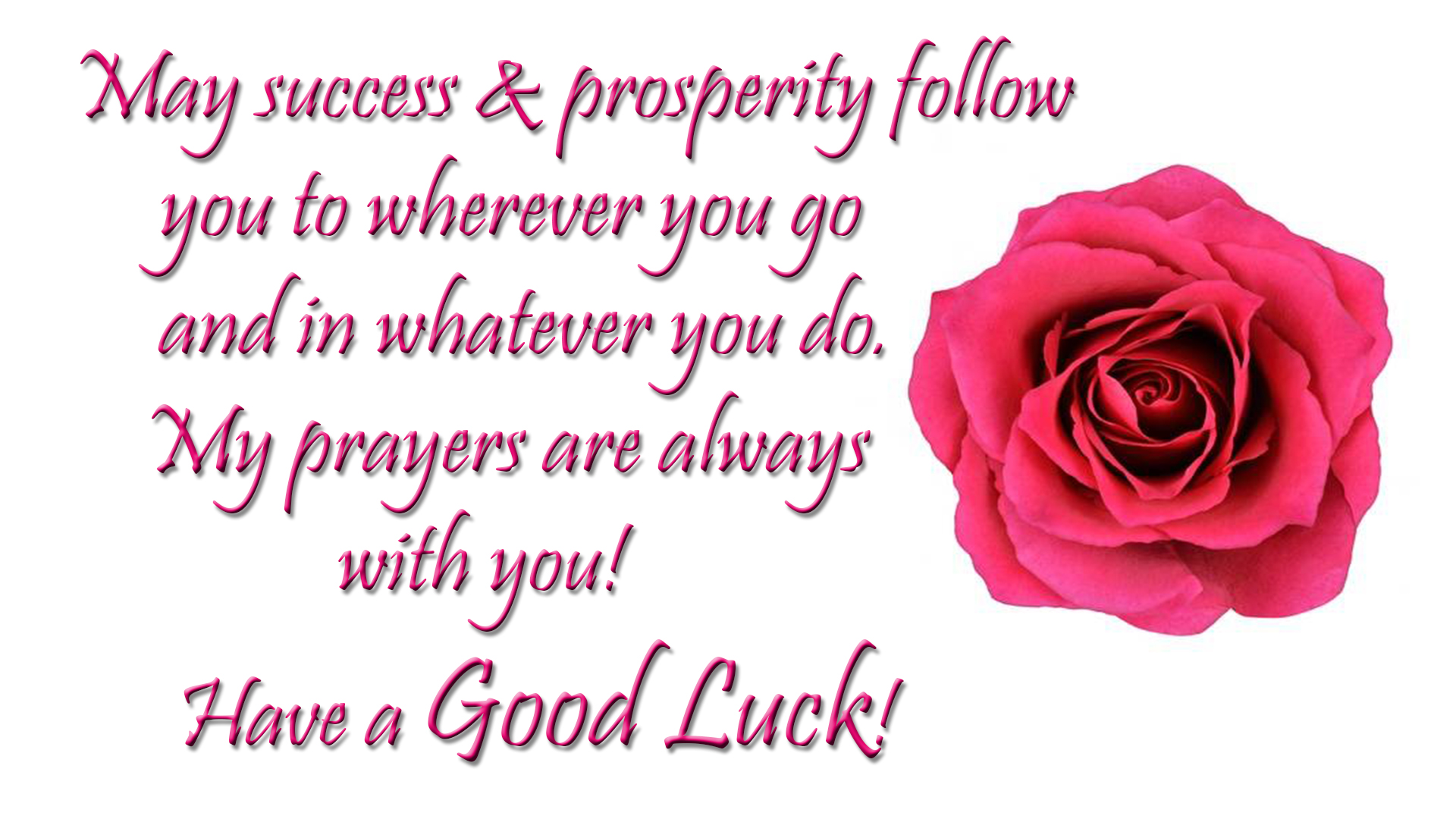 good luck wishes quotes