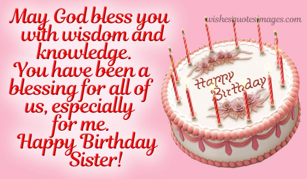happy birthday dear sister image
