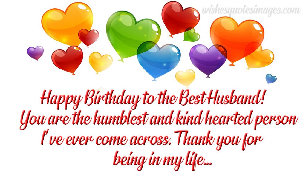 happy birthday wishes for husband image