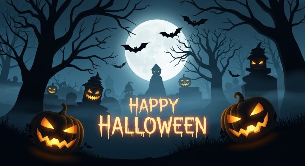 happy halloween card