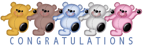 cute teddy bear congratulations animated image