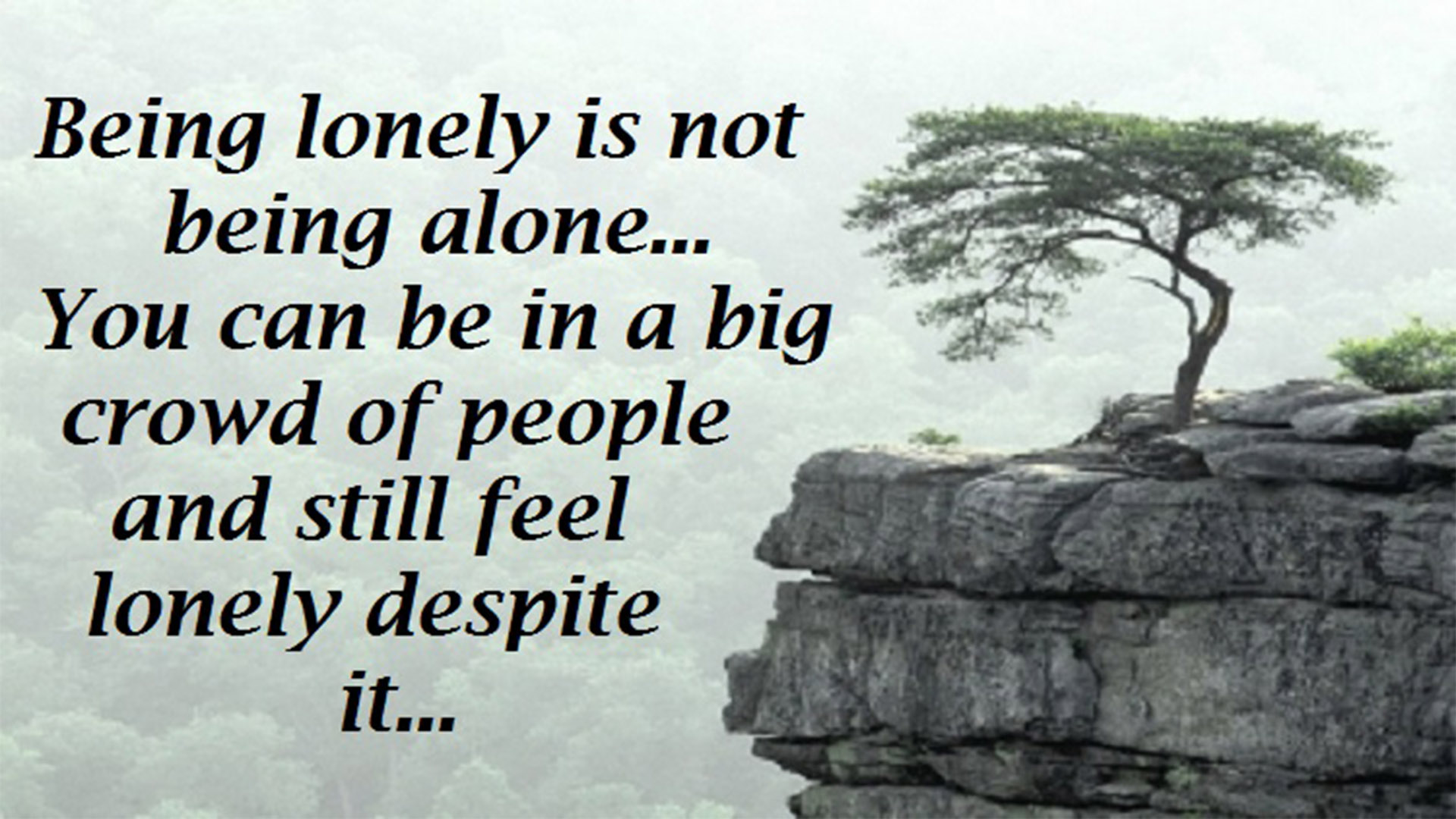 lonely quotes hd image