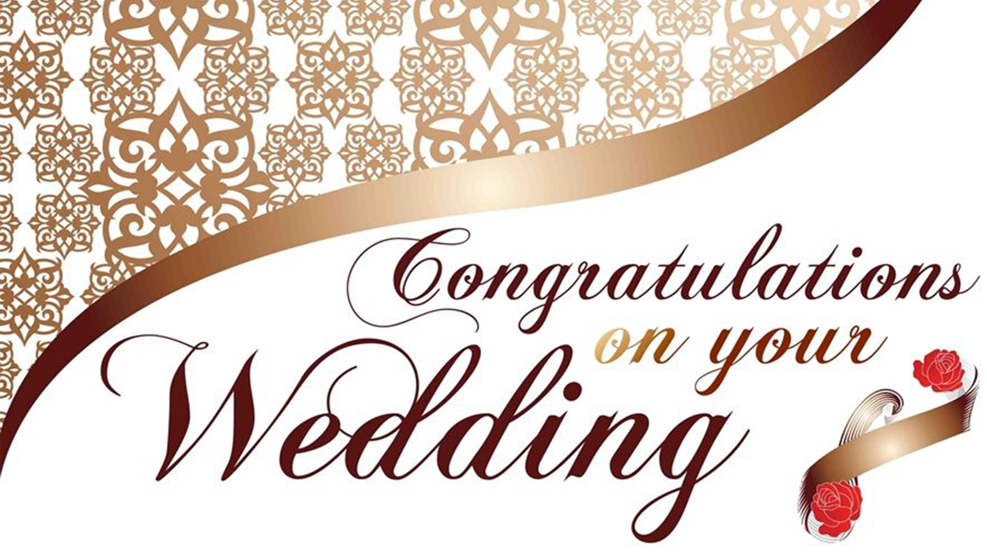 congratulations on your wedding hd image