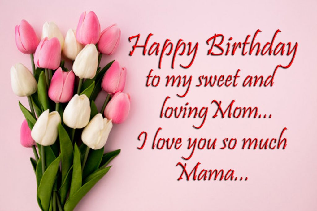 birthday wishes for mother image