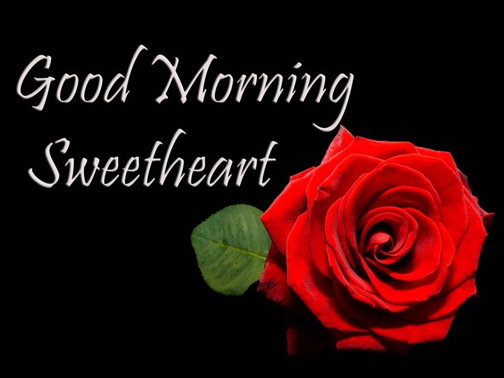 good morning sweetheart image