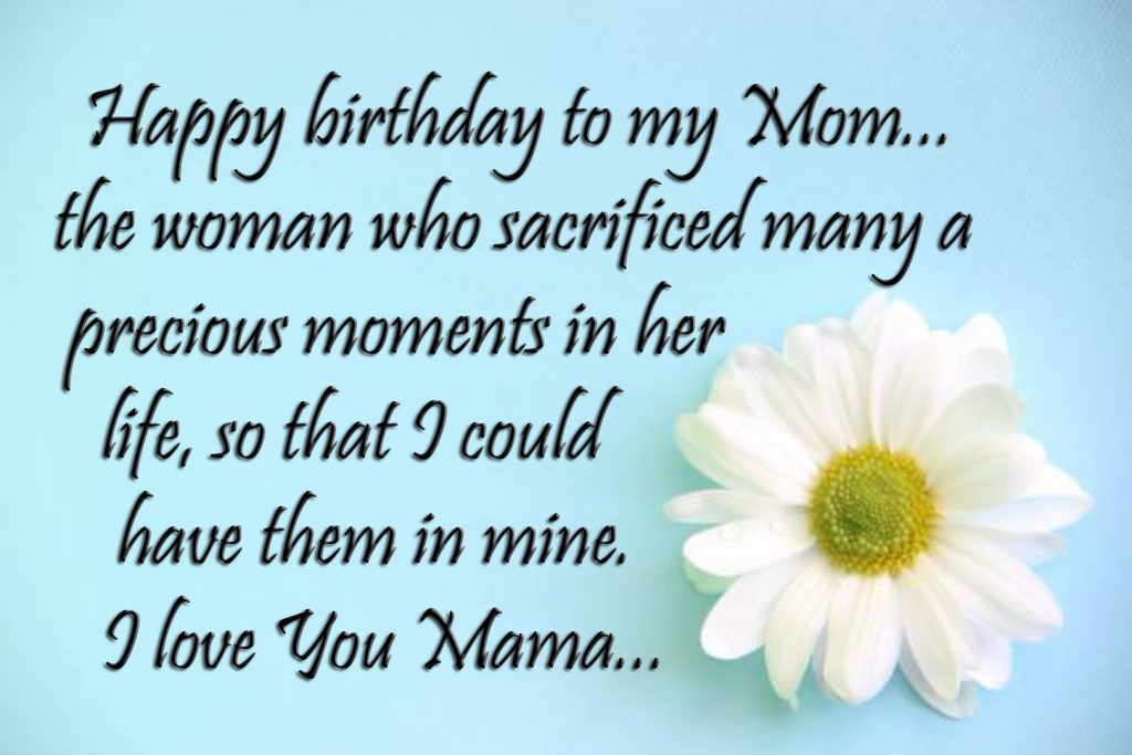happy birthday mama hd image