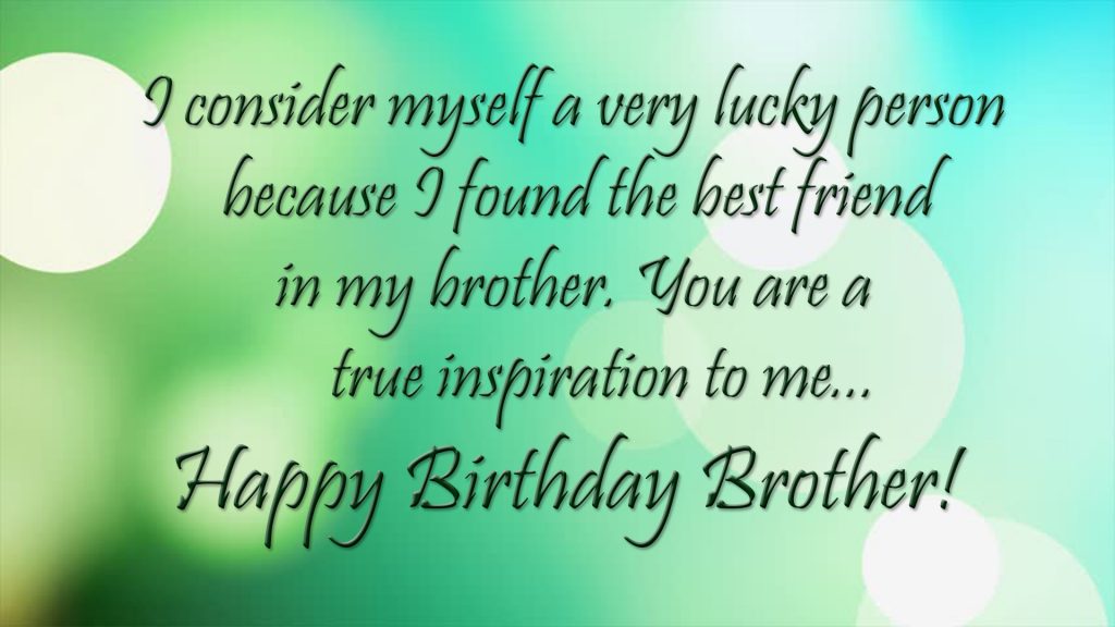 birthday message for brother image