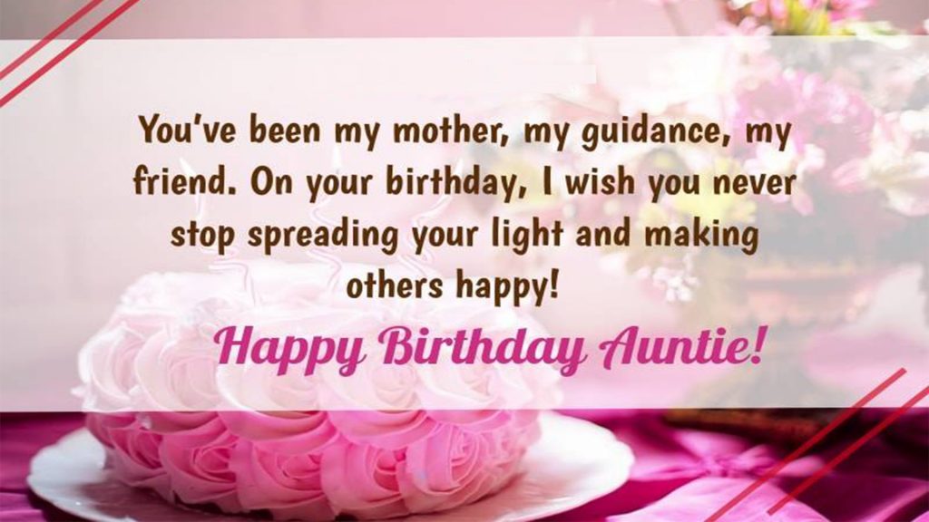 happy birthday auntie hd image