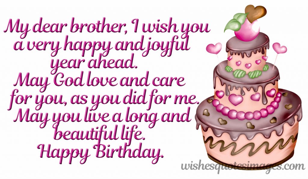 happy bday brother wishes image