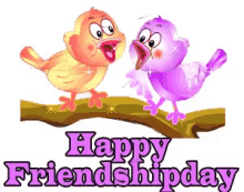 cute friendship day gif image