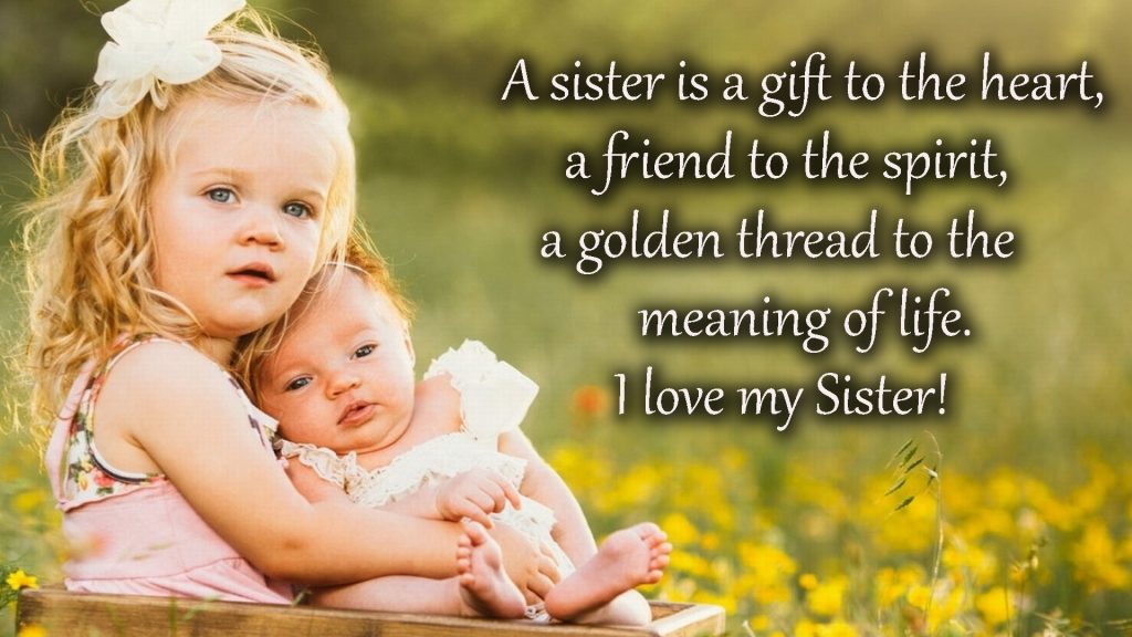 sister love status image