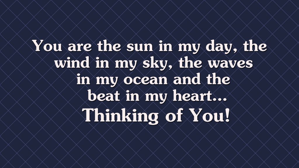 thinking of you quotes image