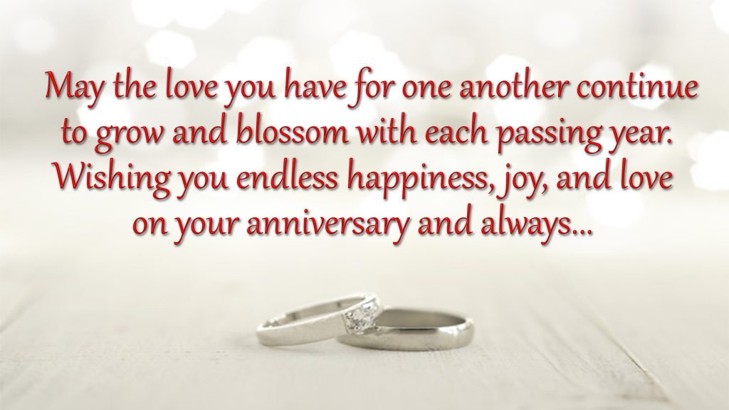 anniversary wishes for a couple