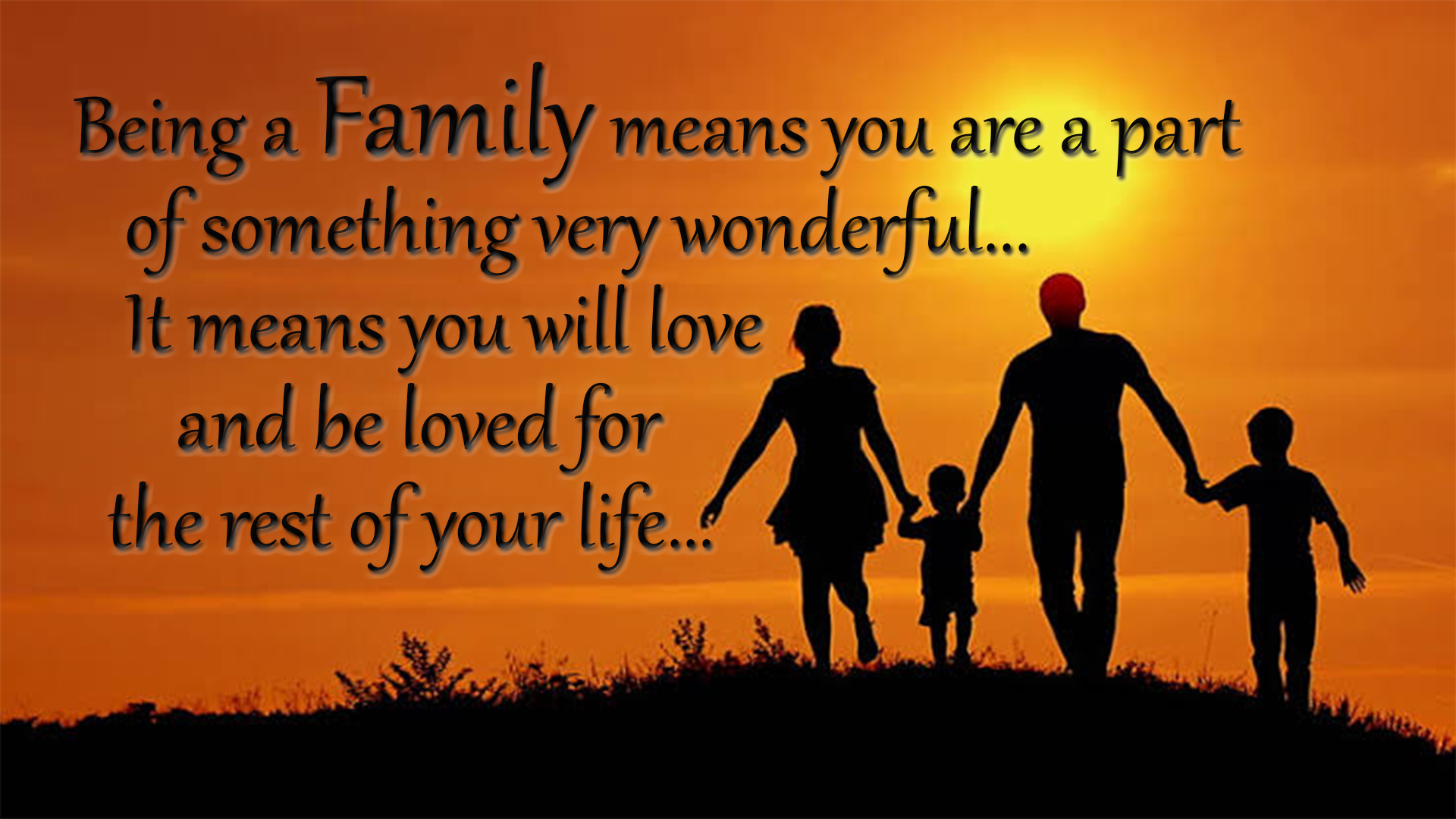 Happy family day quotes image