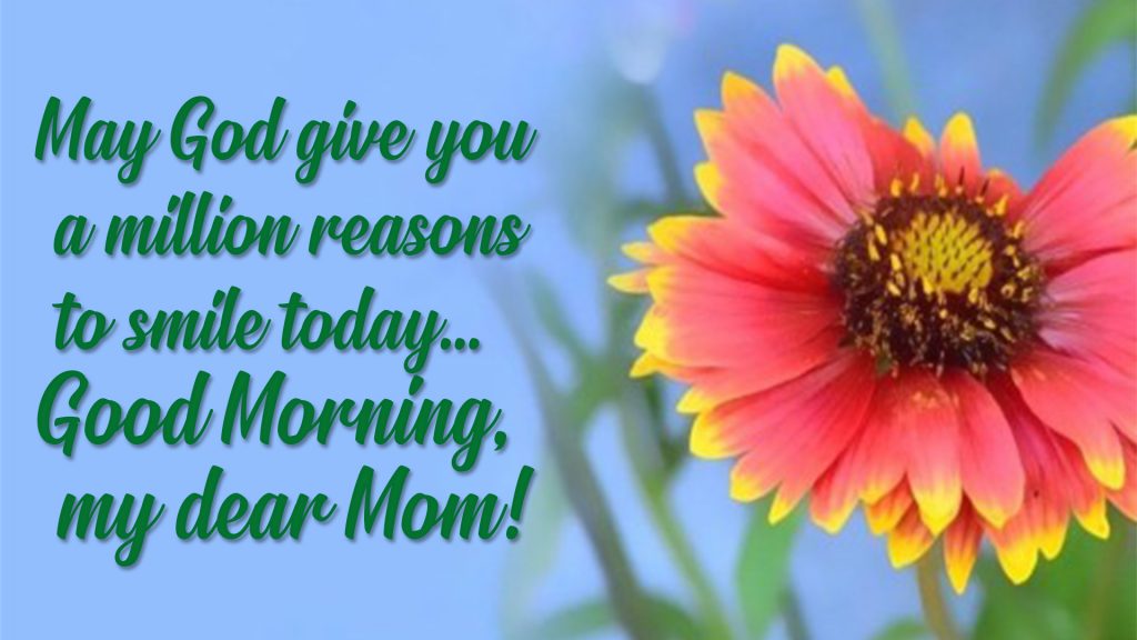 morning wishes for mother image