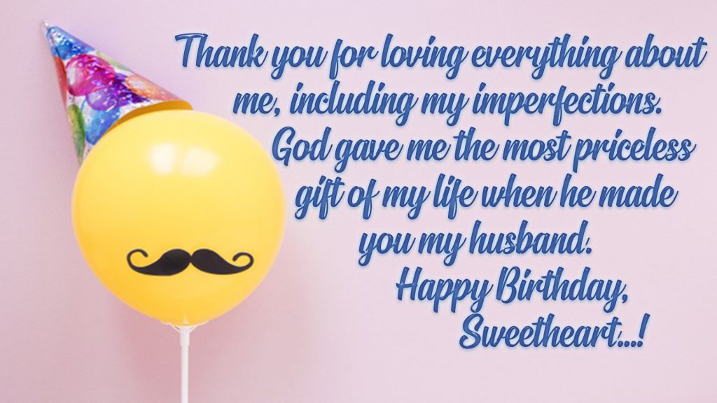 birthday wishes for husband image