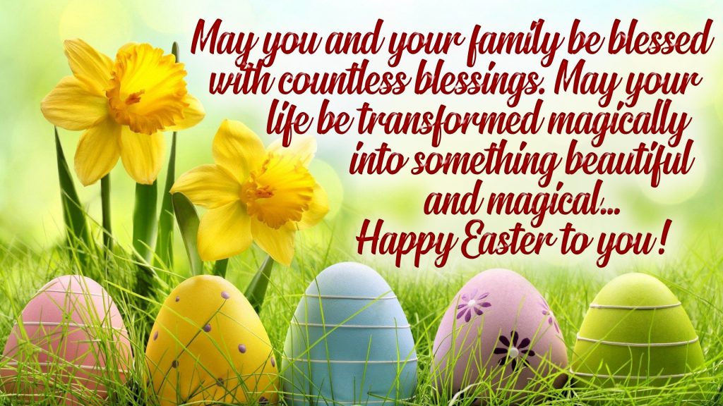happy easter message hd picture
