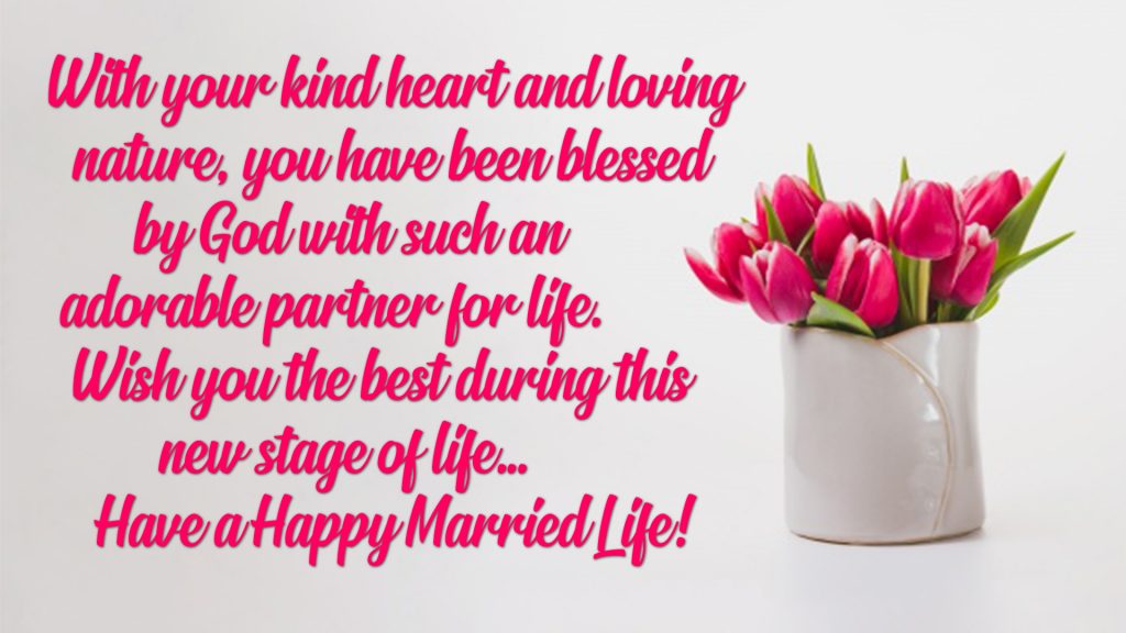 happy marriage wishes image