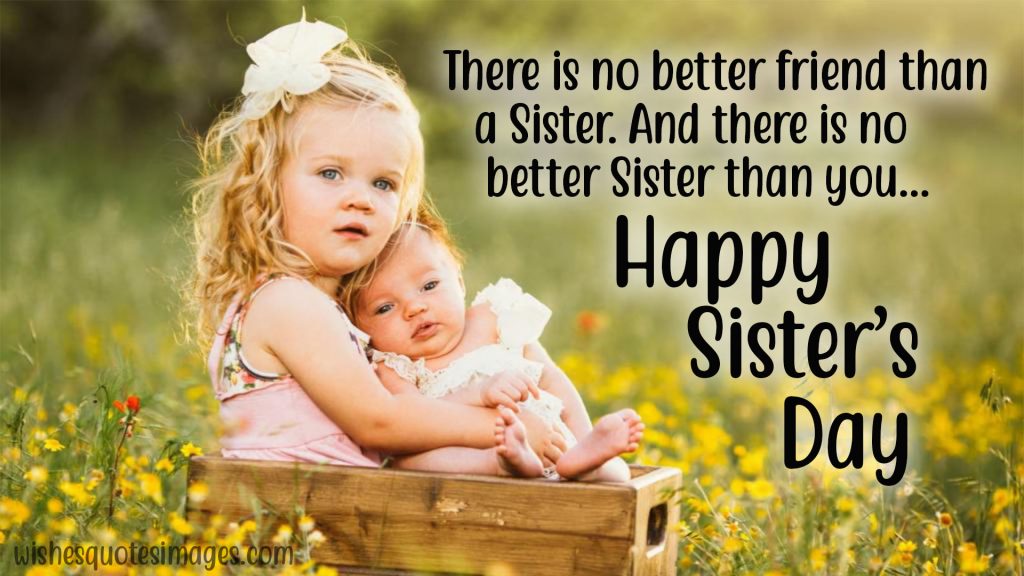 sisters day quotes image