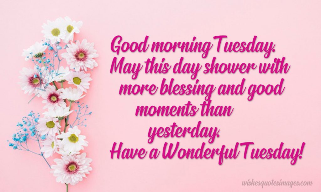 happy tuesday morning wishes image