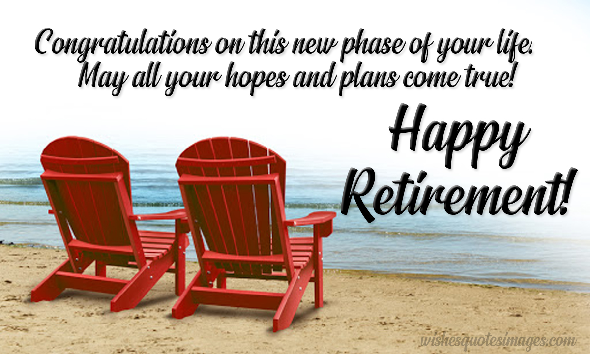 retirement messages image