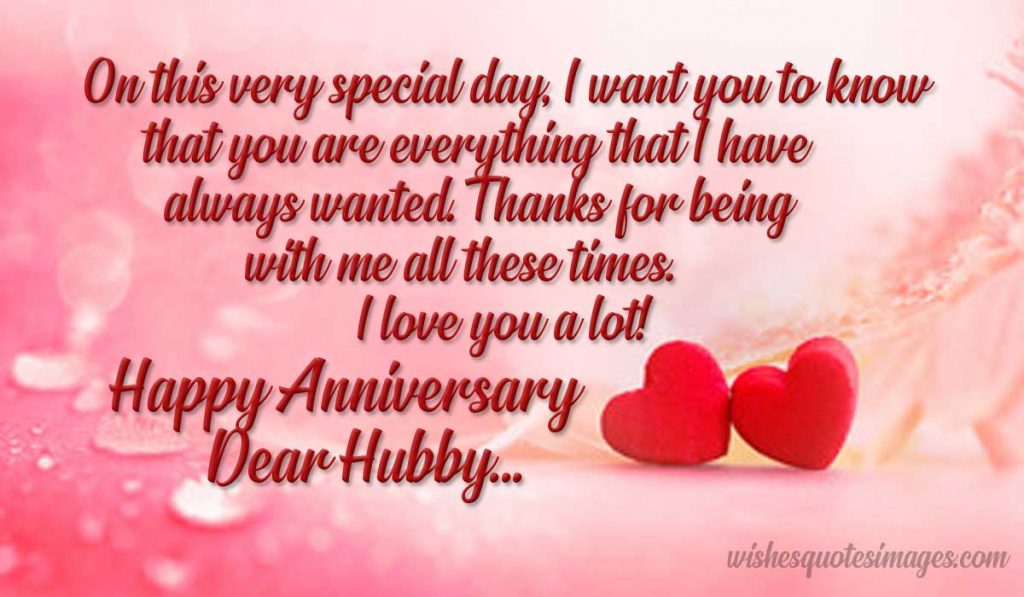anniversary greetings for hubby