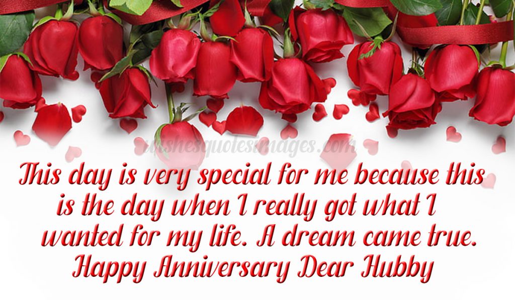 happy anniversary dear hubby wishes