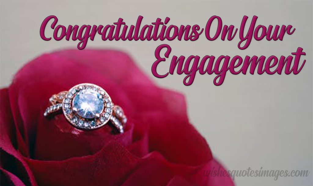 congratulations on engagement picture