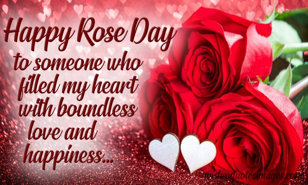 rose day message image