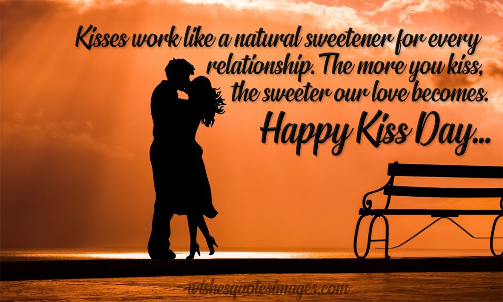 happy kiss day image
