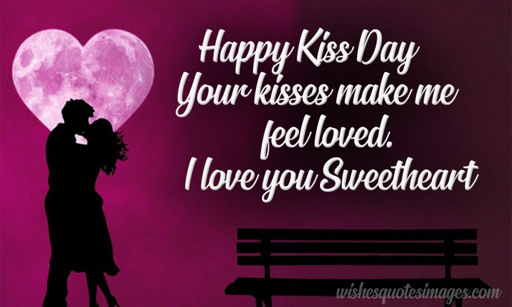 kiss day hd image