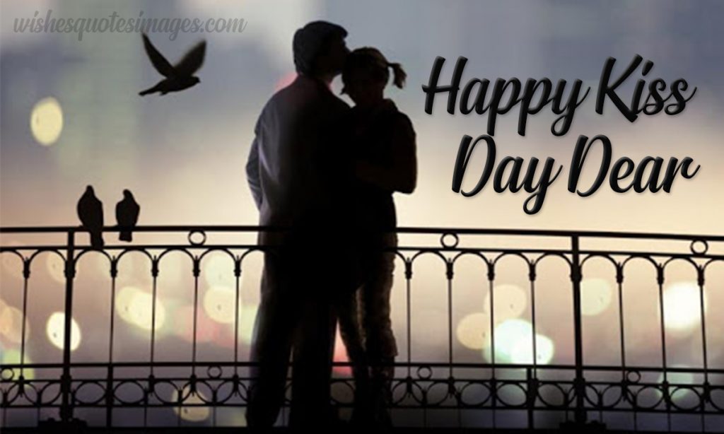 kiss day message image