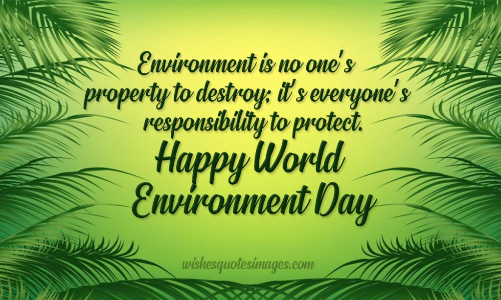 environment day quotes image