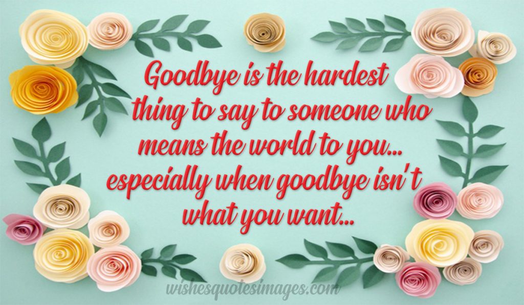 farewell messages quotes
