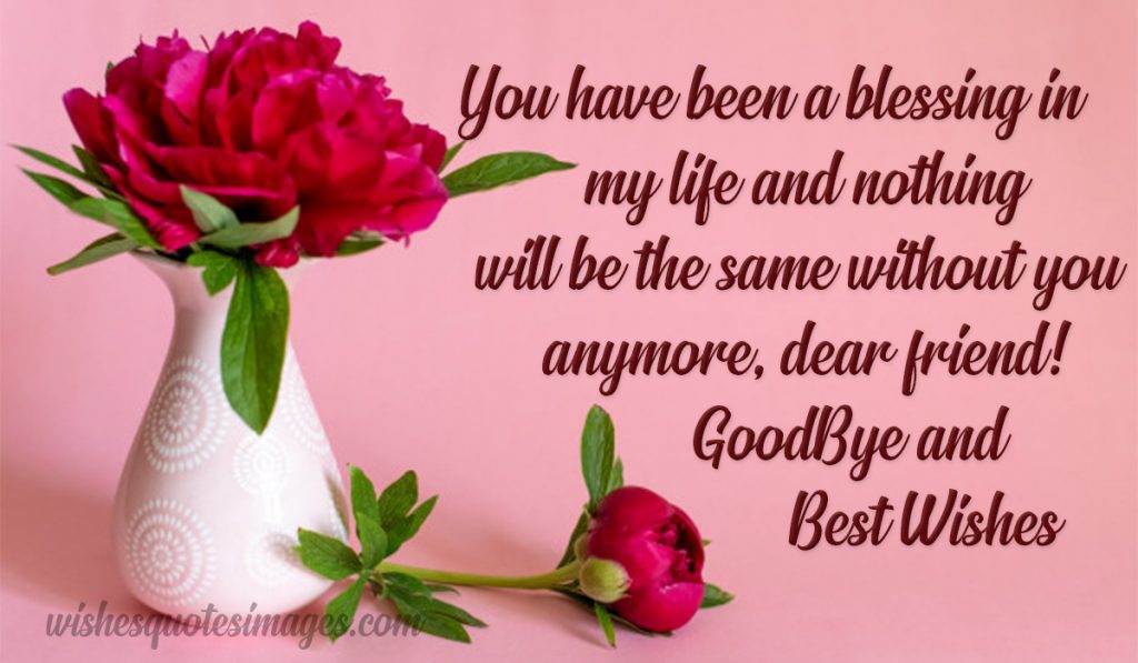 Farewell Messages & Good Bye Quotes With Images