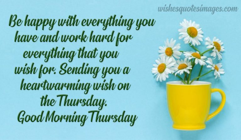 Happy Thursday Quotes, Wishes & Messages | Thursday GIFs & Images