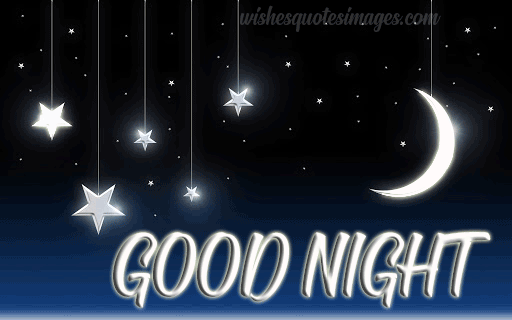 Good Night GIF Animated Images | Good Night Quotes & Messages