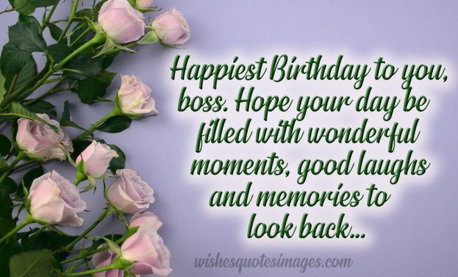 Happy Birthday Boss | Birthday Wishes & Messages For Boss