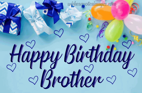 happy birthday brother gif image