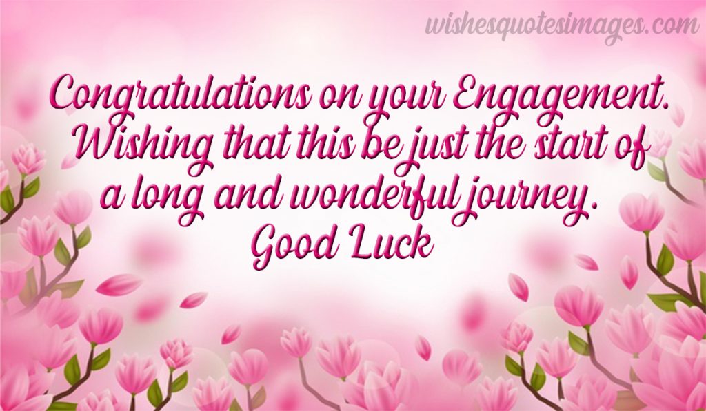 engagement congrats message