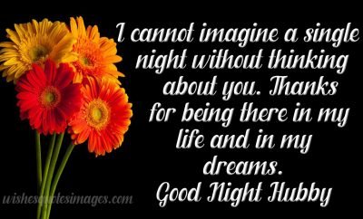 good night hubby image