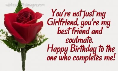 birthday wishes for girlfriend