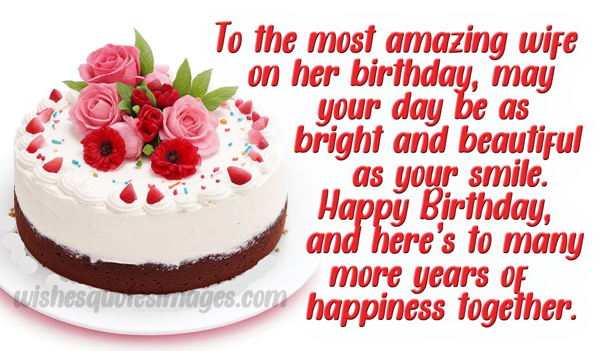 Astonishing Collection of Full 4K Happy Birthday Images for Wife Over