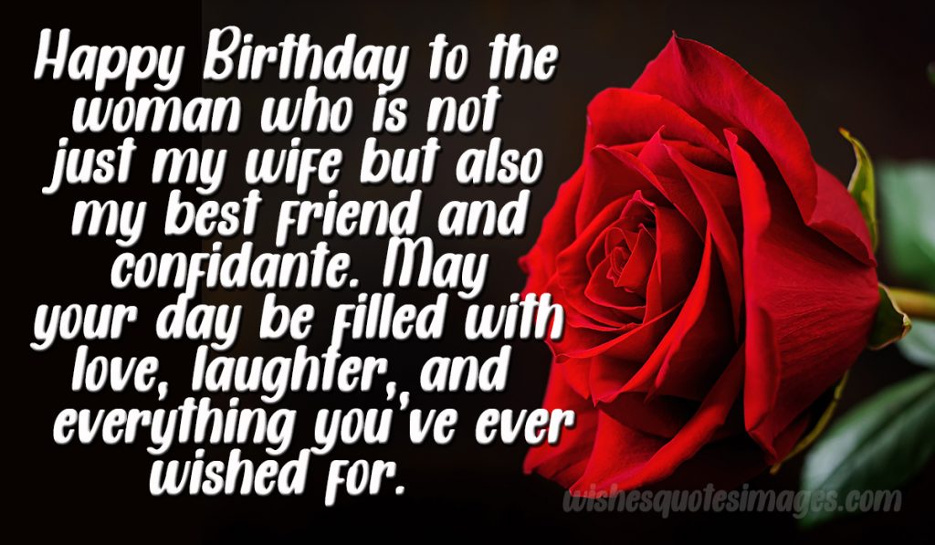 Happy Birthday Wishes, Quotes & Messages For Wife With Images